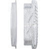 plikc Aérateur de fenêtre à effet thermique (D.160 mm. - avec ventilateur sans rétine)