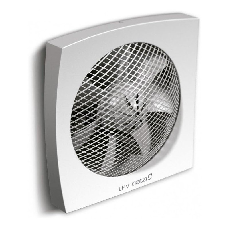 Ventilateur de fenêtre Cata - LHV-160 - Design élégant - Grande puissance et fonctionnement particulièrement silencieux - 450 m³