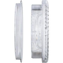 plikc Aérateur de fenêtre à effet thermique (D.160 mm - avec filet sans ventilateur)