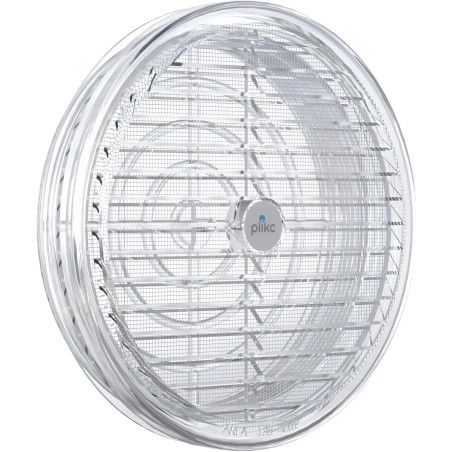 plikc Aérateur de fenêtre à effet thermique (D.200 - avec filet sans ventilateur)