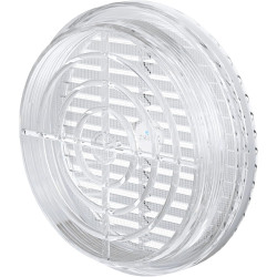 plikc Aérateur de fenêtre à effet thermique (D.200 - avec filet sans ventilateur)