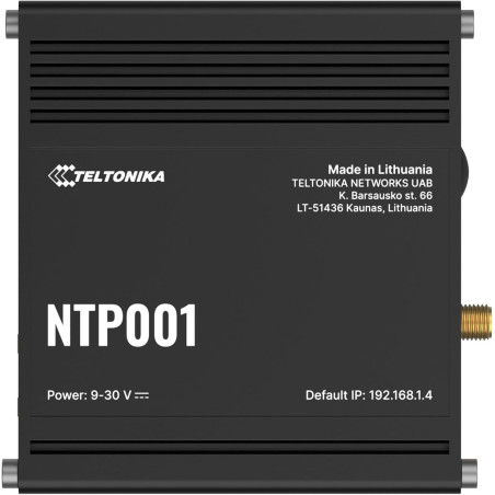 Serveur NTP Industriel Teltonika Port RJ45 10/100Mbps RS232 et RS485
