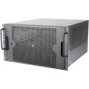 Argentstone technology rm600, 6u rackmount chassis featuring dual psu compatibility and triple 360mm radiator support, sst-rm600