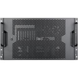 Argentstone technology rm600, 6u rackmount chassis featuring dual psu compatibility and triple 360mm radiator support, sst-rm600