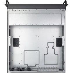 Argentstone technology rm600, 6u rackmount chassis featuring dual psu compatibility and triple 360mm radiator support, sst-rm600