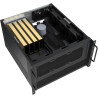 Argentstone technology rm600, 6u rackmount chassis featuring dual psu compatibility and triple 360mm radiator support, sst-rm600