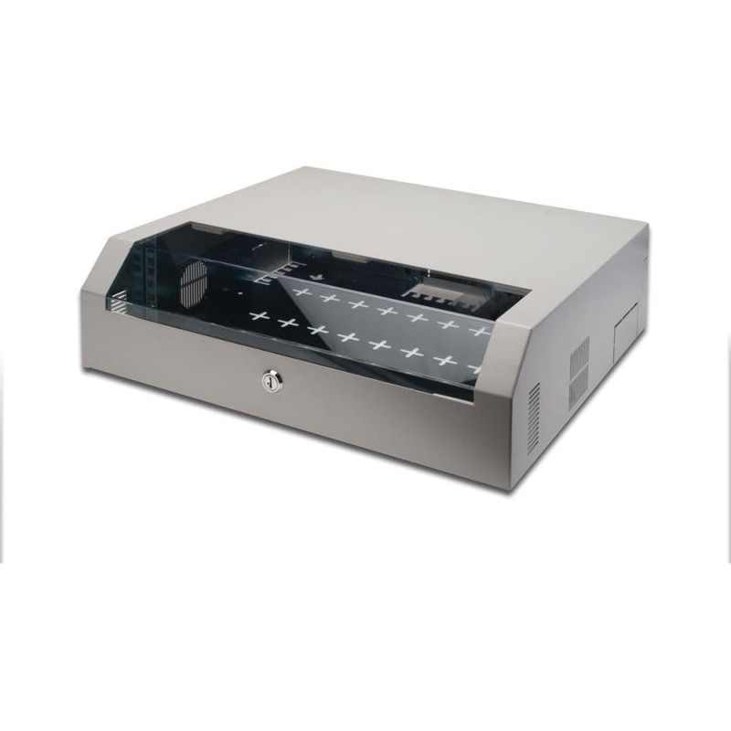Digitus DN-19 04U-PB étagère 3U Rack monté sur Le Mur Gris