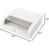 Digitus DN-19 04U-PB étagère 3U Rack monté sur Le Mur Gris