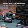 ZimaBlade Serveur monocarte X86 pour Cyber Native (avec 16Go RAM et Adaptateur Type-C), piratable avec PCIe x4, Serveur multiméd