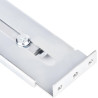 Argentstone sst-rms06-22 - kit de rails de glissement à roulement à billes sans outil pour rm201 et rm400, support de 430 mm de 