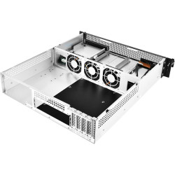 Argentstone sst-rm21-304 - châssis de serveur monté en rack 2u, prenant en charge 4x hdd / ssd sas / s3.5 "