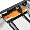 Argentstone sst-rm21-308 - châssis de serveur monté en rack 2u, prenant en charge 8x sas / sata et un mini-sas sff-8087 de 6 gb 
