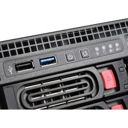 Argentstone sst-rm21-308 - châssis de serveur monté en rack 2u, prenant en charge 8x sas / sata et un mini-sas sff-8087 de 6 gb 