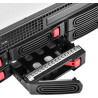 Argentstone sst-rm21-308 - châssis de serveur monté en rack 2u, prenant en charge 8x sas / sata et un mini-sas sff-8087 de 6 gb 