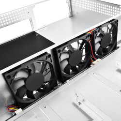 Argentstone sst-rm21-308 - châssis de serveur monté en rack 2u, prenant en charge 8x sas / sata et un mini-sas sff-8087 de 6 gb 
