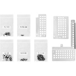 Argentstone sst-rm21-308 - châssis de serveur monté en rack 2u, prenant en charge 8x sas / sata et un mini-sas sff-8087 de 6 gb 