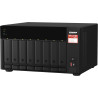 QNAP TS-873A-8G Serveur de Stockage NAS Tower Ethernet/LAN Noir V1500B One Size