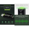 Waveshare USB Sound Card USB Audio Module External Audio Converter Onboard Microphone and Speaker Header for Raspberry Pi/Jetson