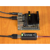 Waveshare USB Sound Card USB Audio Module External Audio Converter Onboard Microphone and Speaker Header for Raspberry Pi/Jetson