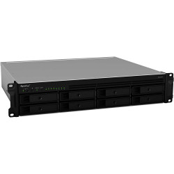Synology RackStation RS1221RP+ Serveur de Stockage NAS Rack (2 U) Ethernet/LAN Noir V1500B