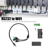 RS232 vers Serveur série WiFi, RS232 vers Serveur WiFi Module de Communication de Port série RS232 vers Serveur WiFi pour Profes