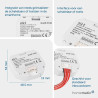 Homematic IP Interface de contact HmIP-FCI6