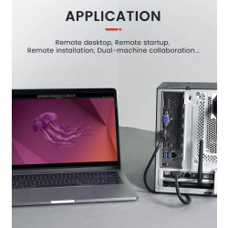 youyeetoo Sipeed NanoKVM Mini serveur de maintenance à distance 1TOPS NPU 1 GHz C906 RISC-V Linux (version PCIE) (avec WiFi)
