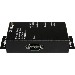 StarTech.com Serveur de périphériques série à 1 port RS232 vers IP Ethernet avec Power over Ethernet (PoE) (NETRS2321POE)
