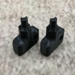 Lot de 2 clés de rechange noires compatibles avec Synology NAS Drive Bay Key Lock pour type D5 D6 D8 D9 R6 X9 R8 DS181 (noir)