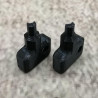 Lot de 2 clés de rechange noires compatibles avec Synology NAS Drive Bay Key Lock pour type D5 D6 D8 D9 R6 X9 R8 DS181 (noir)