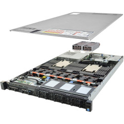 Serveur rack Dell R630 | 8x SFF | 2x Xeon 12-Core E5-2678 V3 | 256 Go RAM DDR4 | 2 x 480 Go SSD | H730 Ctrl | 4x LAN 1000 | 2 x 