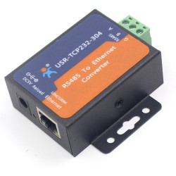 USR -Module convertisseur TCP232-304 série RS485 vers TCP/IP Ethernet Server avec Page Web intégrée Prise en Charge DHCP/DNS