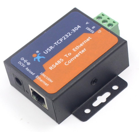 USR -Module convertisseur TCP232-304 série RS485 vers TCP/IP Ethernet Server avec Page Web intégrée Prise en Charge DHCP/DNS