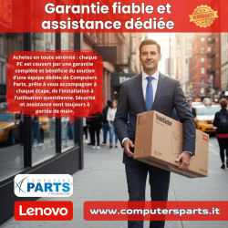 Lenovo ThinkSystem ST50 Serveur - Intel Xeon E-2224G CPU, 16 Go ECC RAM, SSD 2 × 1 to, Win Server 2025 Standard (Reconditionné)