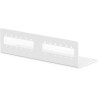 DIGITUS Panneau Adaptateur pour Unibox Fibre Optique DN-96800S-2-12x SC-SX, LC-DX ou E2000-SX - Panneau de Brassage Fibre Optiqu