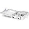 DIGITUS Boîtier de Distribution FTTH extérieur - pour 2X SC/Simplex ou 2X LC/Duplex - Classe de Protection IP65-2 entrées de câb