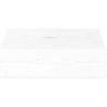 DIGITUS DN-931094 – Boîtier FTTH/FTTX – 4X SC Simplex (SX) coupleur – Montage Mural & DIN Rail Montage sur Rail DIN – Cassette d
