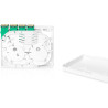 DIGITUS DN-931094 – Boîtier FTTH/FTTX – 4X SC Simplex (SX) coupleur – Montage Mural & DIN Rail Montage sur Rail DIN – Cassette d