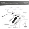 DIGITUS Fibre Dome Manchon - pour 48 fibres optiques - Classe de protection IP68 - Protection contre l'érosion - Manchon d'épiss