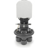 DIGITUS Fibre Dome Manchon - pour 48 fibres optiques - Classe de protection IP68 - Protection contre l'érosion - Manchon d'épiss
