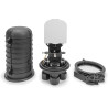 DIGITUS Fibre Dome Manchon - pour 48 fibres optiques - Classe de protection IP68 - Protection contre l'érosion - Manchon d'épiss