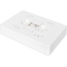 DIGITUS Micro Distributeur d'épissures FTTH - pour 2X SC Simplex ou 2X LC Duplex - sans Adaptateur - Montage Mural - boîtier Fib