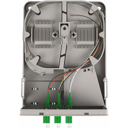 DIGITUS FTTH point de transfert domestique - pour 12 coupleurs SC-Simplex, 12 coupleurs LC-Duplex ou E-2000 - pré-confectionné -