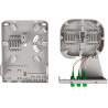 DIGITUS FTTH point de transfert domestique - pour 12 coupleurs SC-Simplex, 12 coupleurs LC-Duplex ou E-2000 - pré-confectionné -