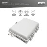 DIGITUS Boîtier de Distribution FTTH Extérieur - 16x LC/Duplex ou 16x SC/Simplex - Classe de Protection IP65 - Boîtier d'Epissur