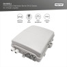 DIGITUS Professional DN-968911 Boîte de Distribution FTTH extérieure pour 8 adaptateurs SC Simplex / 24 épissures