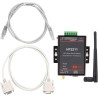 HF2211 Serveur de Périphérique Série, Module de Communication RS232/485/422 vers WiFi et Ethernet DTU, 5-36VDC, 95x65x25mm