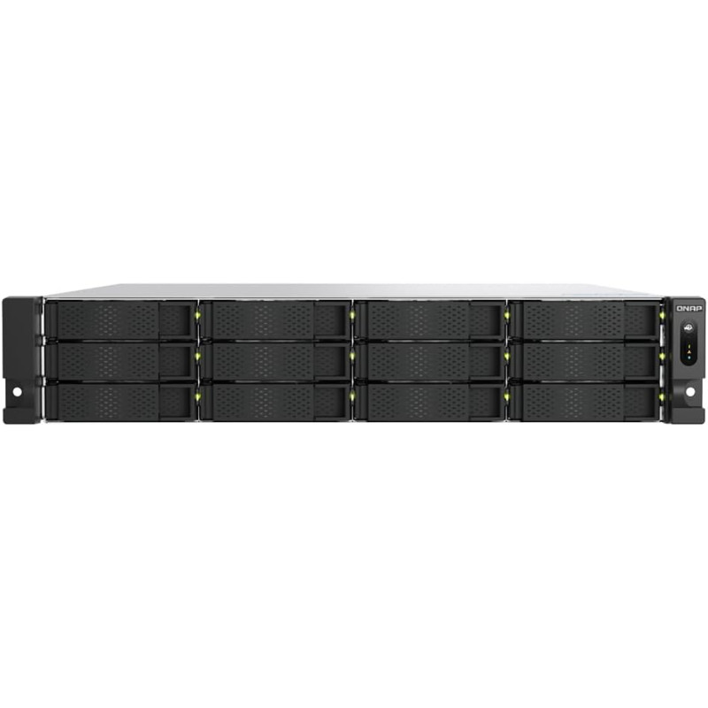 QNAP TS-H1277AXU-RP NAS Rack (2 U) Ethernet/LAN Noir E-2136