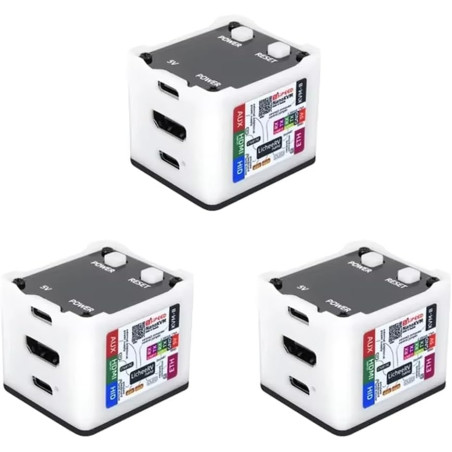 Sipeed NanoKVM Lot de 3 Mini serveurs d'exploitation et de Maintenance à Distance avec processeur 1TOPS NPU 1 GHz C906 RISC-V, P