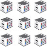 Sipeed NanoKVM Lot de 9 Mini serveurs d'exploitation et de Maintenance à Distance avec processeur 1TOPS NPU 1 GHz C906 RISC-V, P